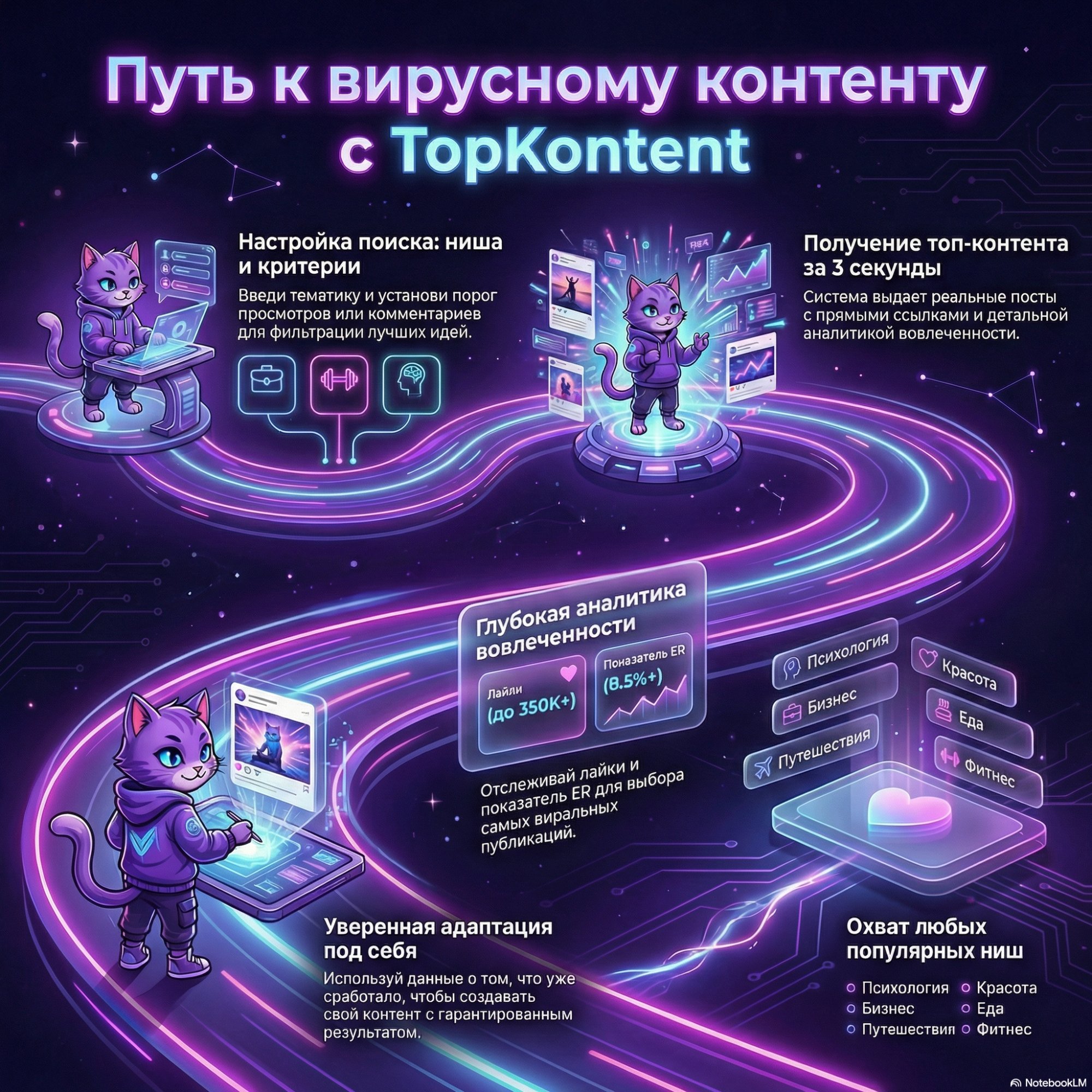 Путь к вирусному контенту с TopKontent